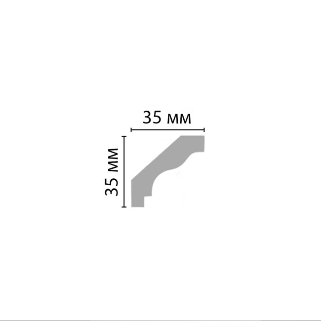 Плинтус потолочный Decomaster 96230 Плинтус потолочный Decomaster 96230