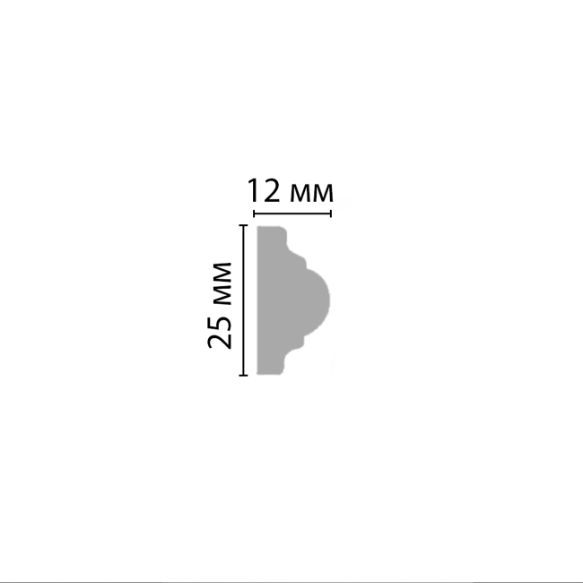 Молдинг Decomaster 97012 Молдинг Decomaster 97012