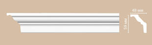 Плинтус потолочный Decomaster DP 18