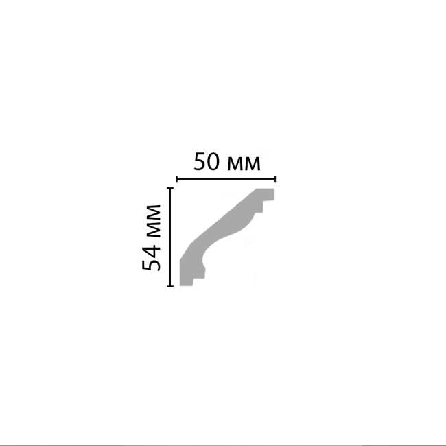 Плинтус потолочный Decomaster 96627 Плинтус потолочный Decomaster 96627