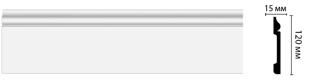 Плинтус напольный Decomaster D004