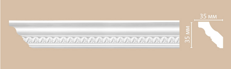 Плинтус потолочный Decomaster 95348 гибкий Плинтус потолочный Decomaster 95348 гибкий