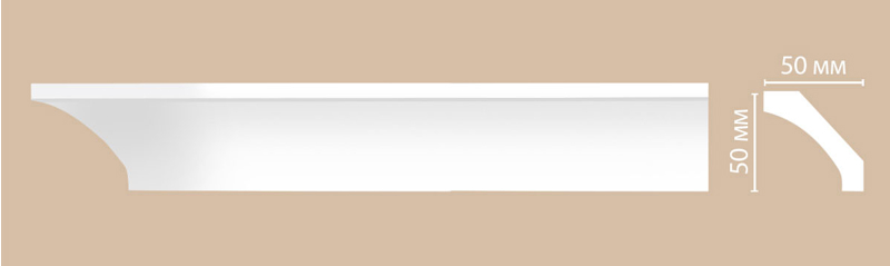 Плинтус потолочный Decomaster 96010