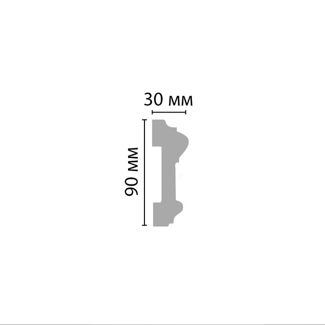 Молдинг Decomaster 97901 гибкий Молдинг Decomaster 97901 гибкий