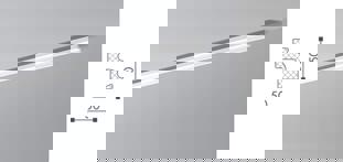 Плинтус потолочный NMC Nomastyl ST2 Плинтус потолочный NMC Nomastyl ST2
