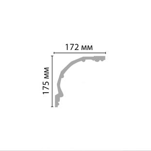Плинтус потолочный Decomaster DP 41A