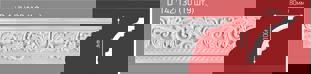 Плинтус потолочный Decor-Ek D142-130