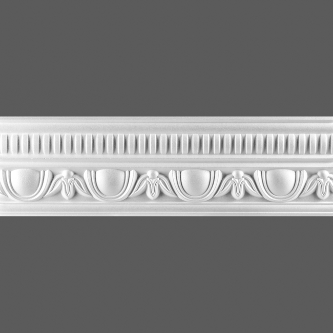 Плинтус потолочный Decor-Ek D143-150
