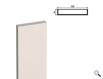 Ствол фасадной пилястры Lepninaplast ПЛВ-250/2 (H=2500мм)