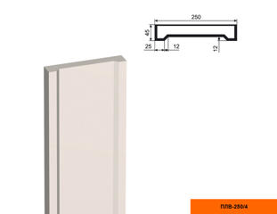 Ствол фасадной пилястры Lepninaplast ПЛВ-250/4 (H=2500мм)