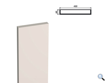 Ствол фасадной пилястры Lepninaplast ПЛВ-450/2 (H=2000мм)