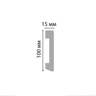 Плинтус напольный Decomaster A036