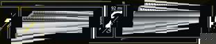 Плинтус потолочный Glanzepol GP-53