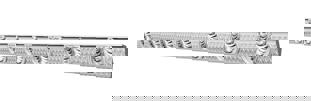 Плинтус потолочный Glanzepol GP-35