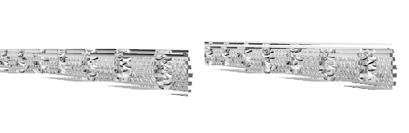 Плинтус потолочный Glanzepol GP-35