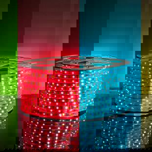 Светодиодная лента 5050 12V 14,4W IP33 RGB Цветная управляемая