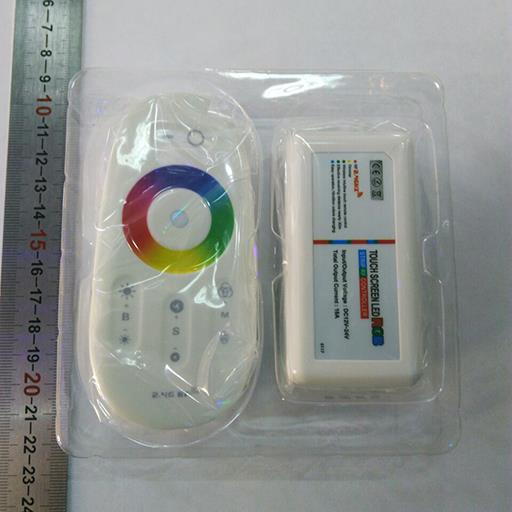 Контроллер с радиопультом для светодиодной ленты RGB RF 2.4G 12-24V 18A 216-432W