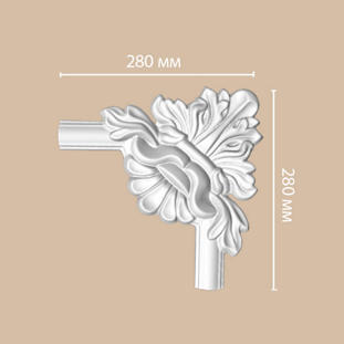 Угловой элемент для молдинга Decomaster DP-8032D
