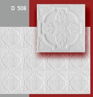 Плитка потолочная без швов Decor-Ek D508 (2 кв.м)
