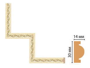 Декоративный угловой элемент Decomaster 157-1-5