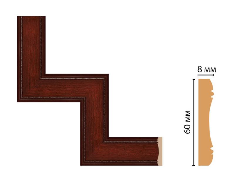 Декоративный угловой элемент Decomaster 185-1-52