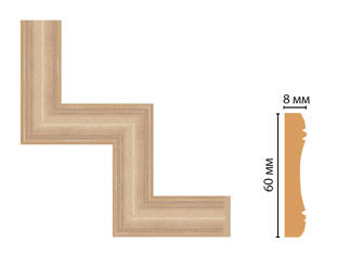 Декоративный угловой элемент Decomaster 185-1-11
