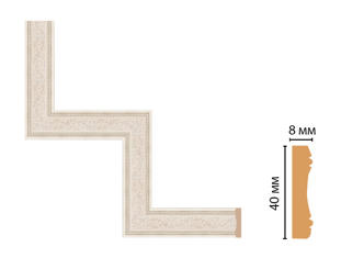 Декоративный угловой элемент Decomaster 188-1-13