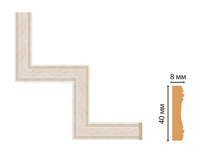 Декоративный угловой элемент Decomaster 188-1-13