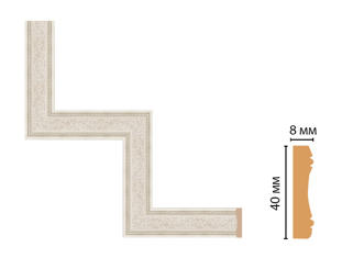 Декоративный угловой элемент Decomaster 188-1-14