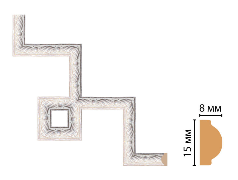 Декоративный угловой элемент Decomaster 130-3-19