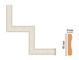 Декоративный угловой элемент Decomaster 188-1-15