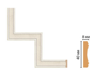 Декоративный угловой элемент Decomaster 187-1-15