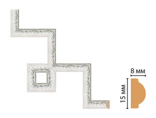 Декоративный угловой элемент Decomaster 130-3-20
