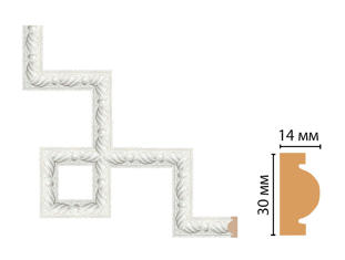 Декоративный угловой элемент Decomaster 157-3-20