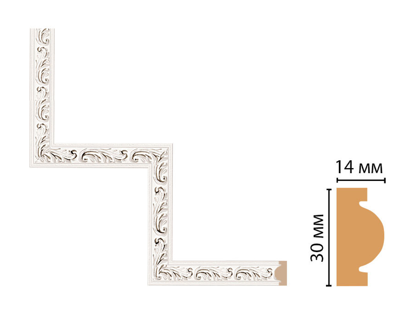 Декоративный угловой элемент Decomaster 157-1-60