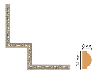 Декоративный угловой элемент Decomaster 130-1-59