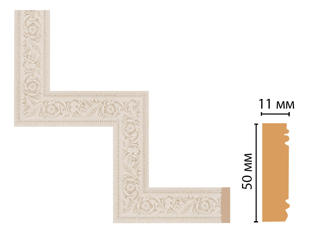 Декоративный угловой элемент Decomaster 156-1-19D