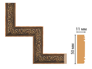 Декоративный угловой элемент Decomaster 156-1-57