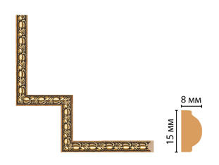 Декоративный угловой элемент Decomaster 130C-1-57
