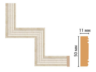 Декоративный угловой элемент Decomaster 156-1-41