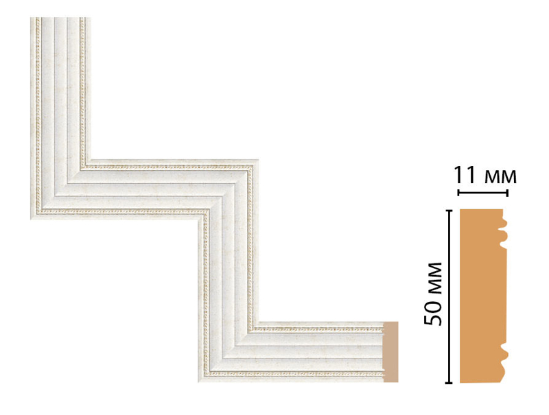Декоративный угловой элемент Decomaster 156-1-40