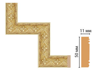 Декоративный угловой элемент Decomaster 156-1-933