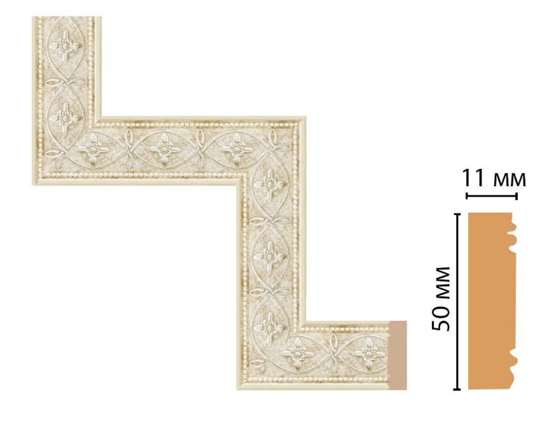 Декоративный угловой элемент Decomaster 156-1-937