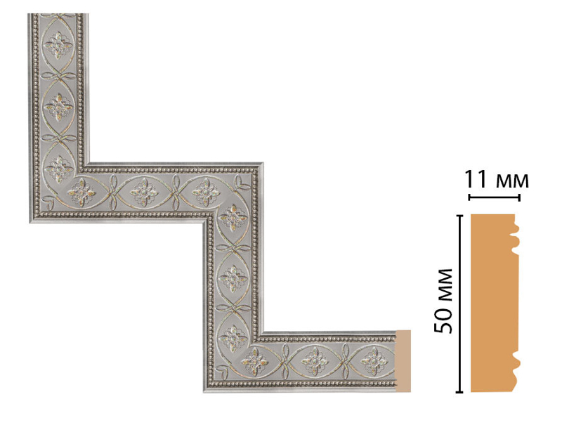 Декоративный угловой элемент Decomaster 156-1-55