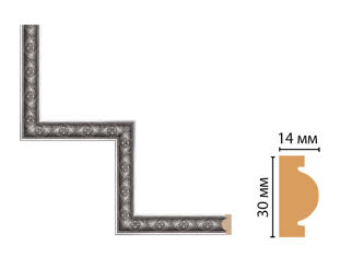 Декоративный угловой элемент Decomaster 157-1-55