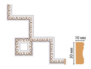 Декоративный угловой элемент Decomaster 165-3-118