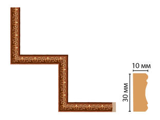Декоративный угловой элемент Decomaster 165-1-767
