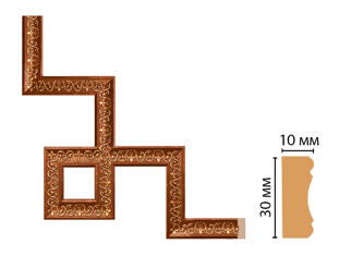 Декоративный угловой элемент Decomaster 165-3-767