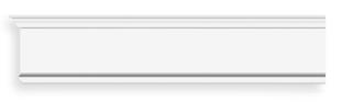 Плинтус потолочный Decomaster D227