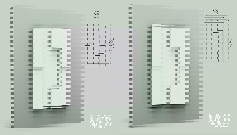 Стеновая панель Orac Decor W103 CUBI Стеновая панель Orac Decor W103 CUBI